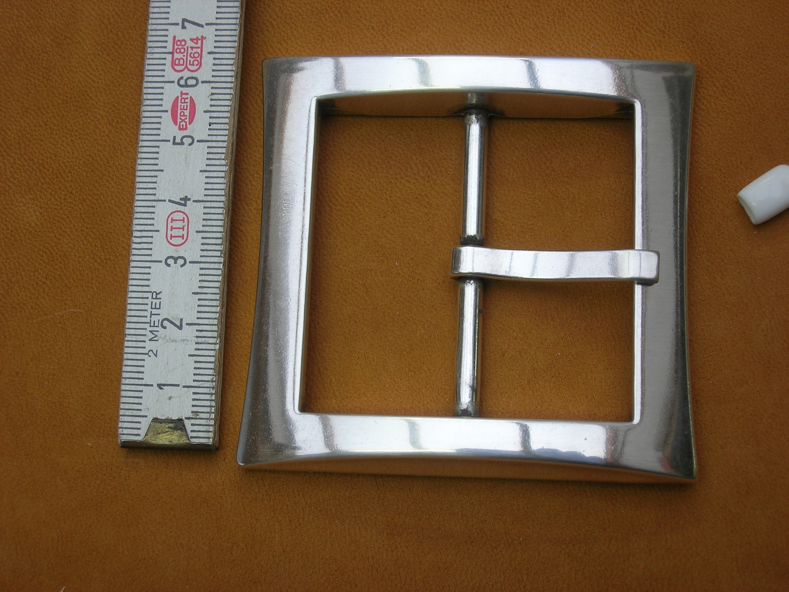 Doppelschnalle (SP2) 5cm versilbert
