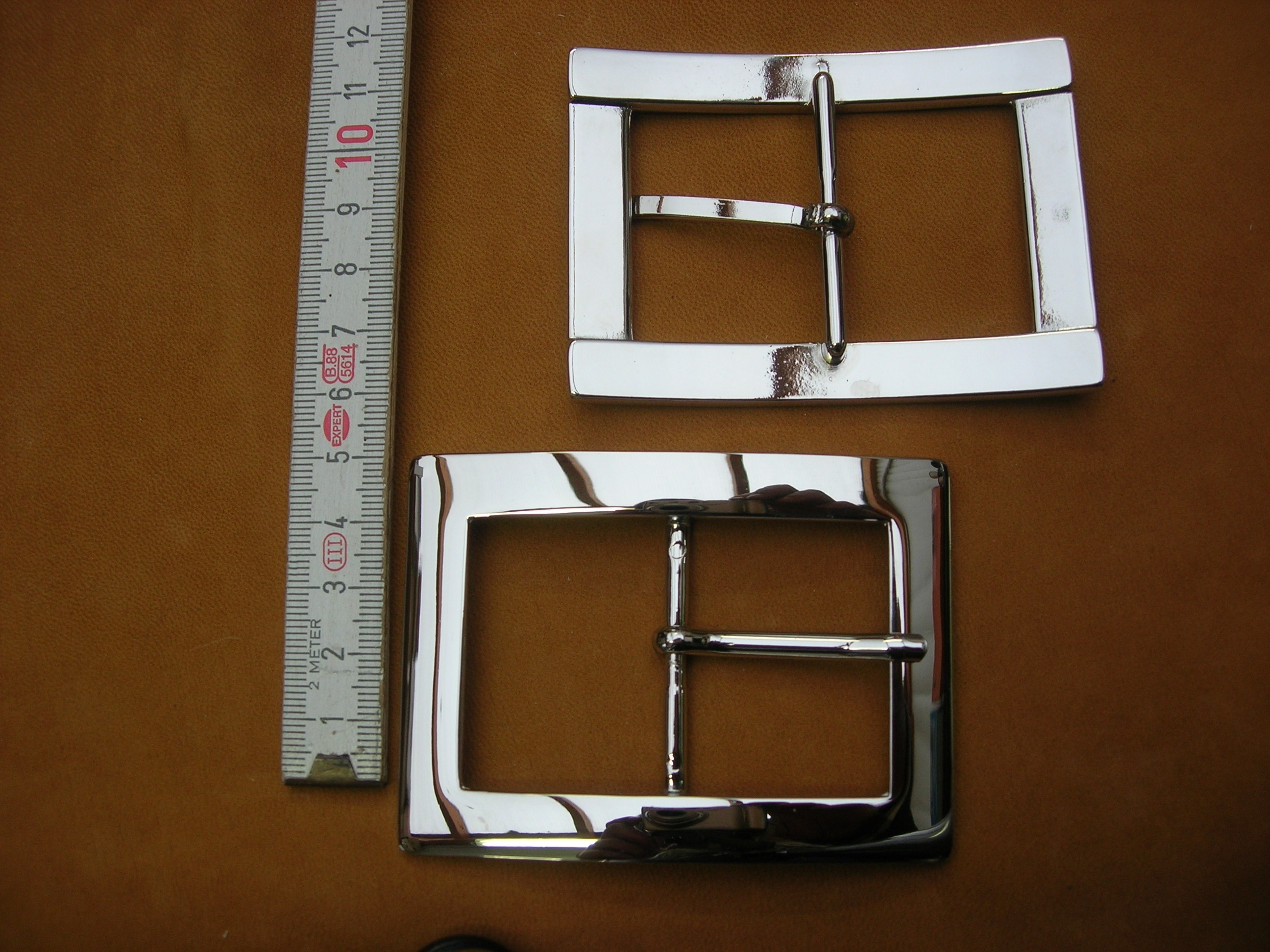 Doppelschnalle (SP3) 4cm NI.  Ausverkauft