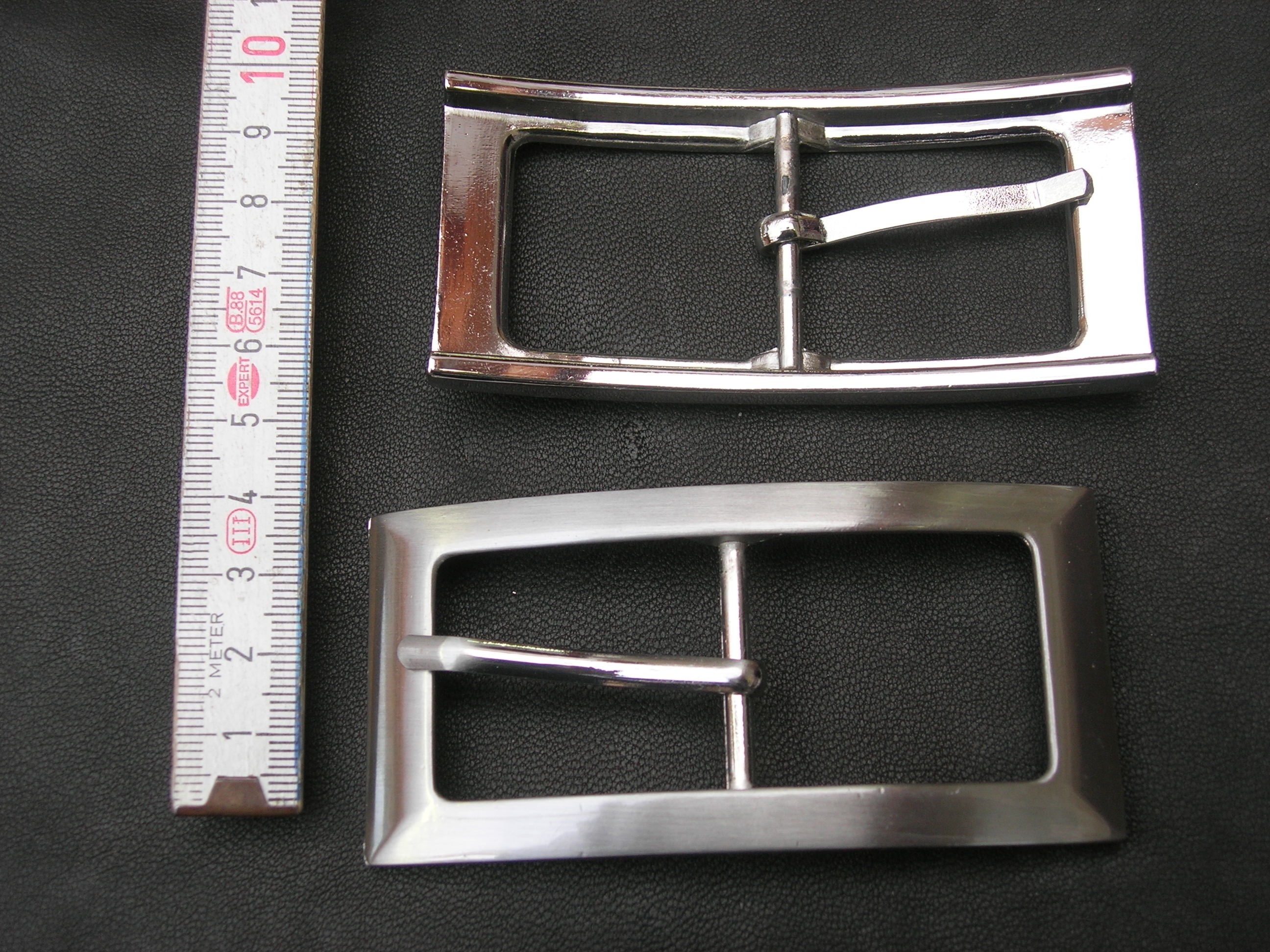 Doppelschnalle 3,0 cm (BZ11) hochwertige Ausführung.