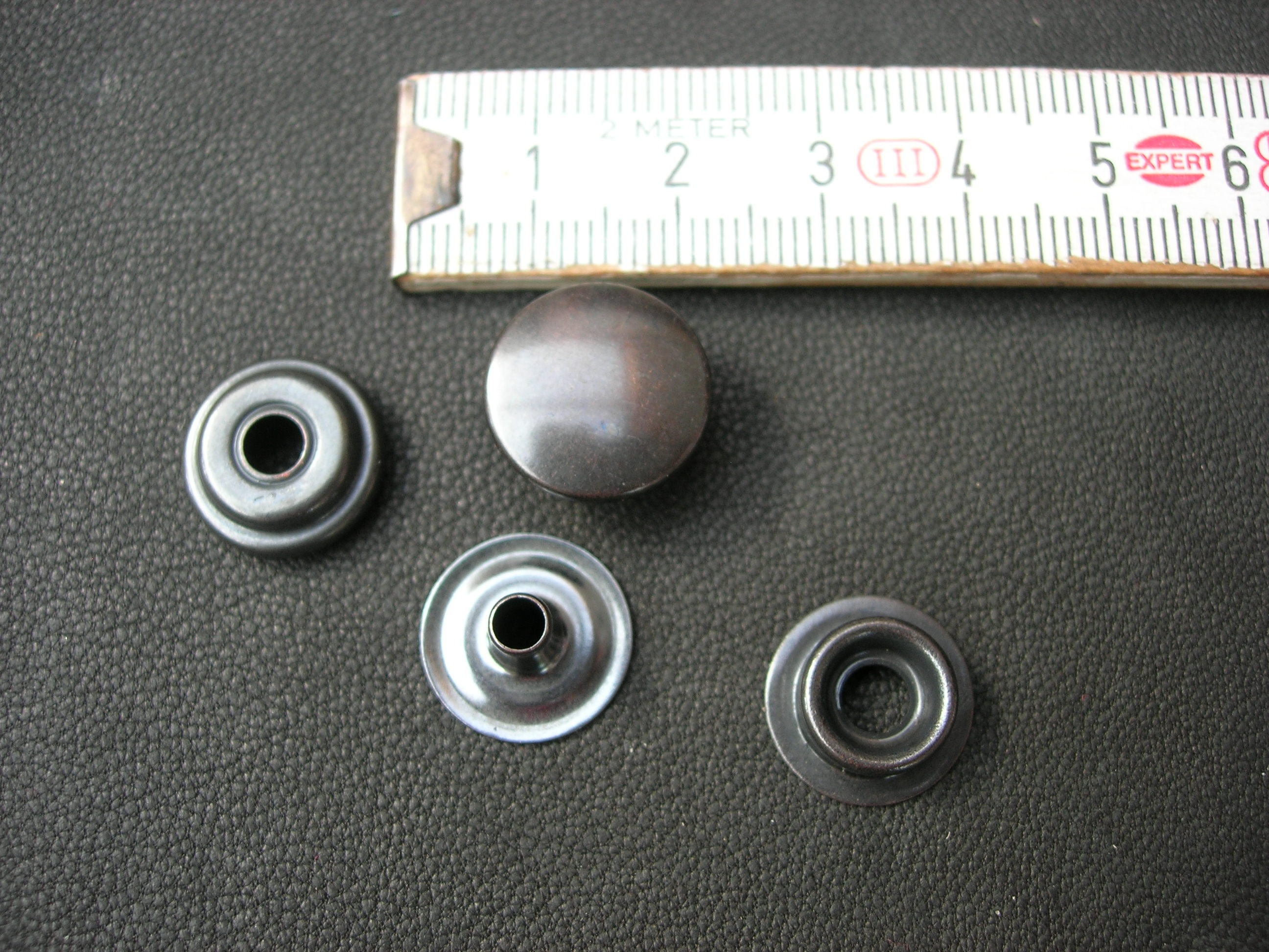 Druckknöpfe mit Ringfeder 1,5cm (DK1BR) 