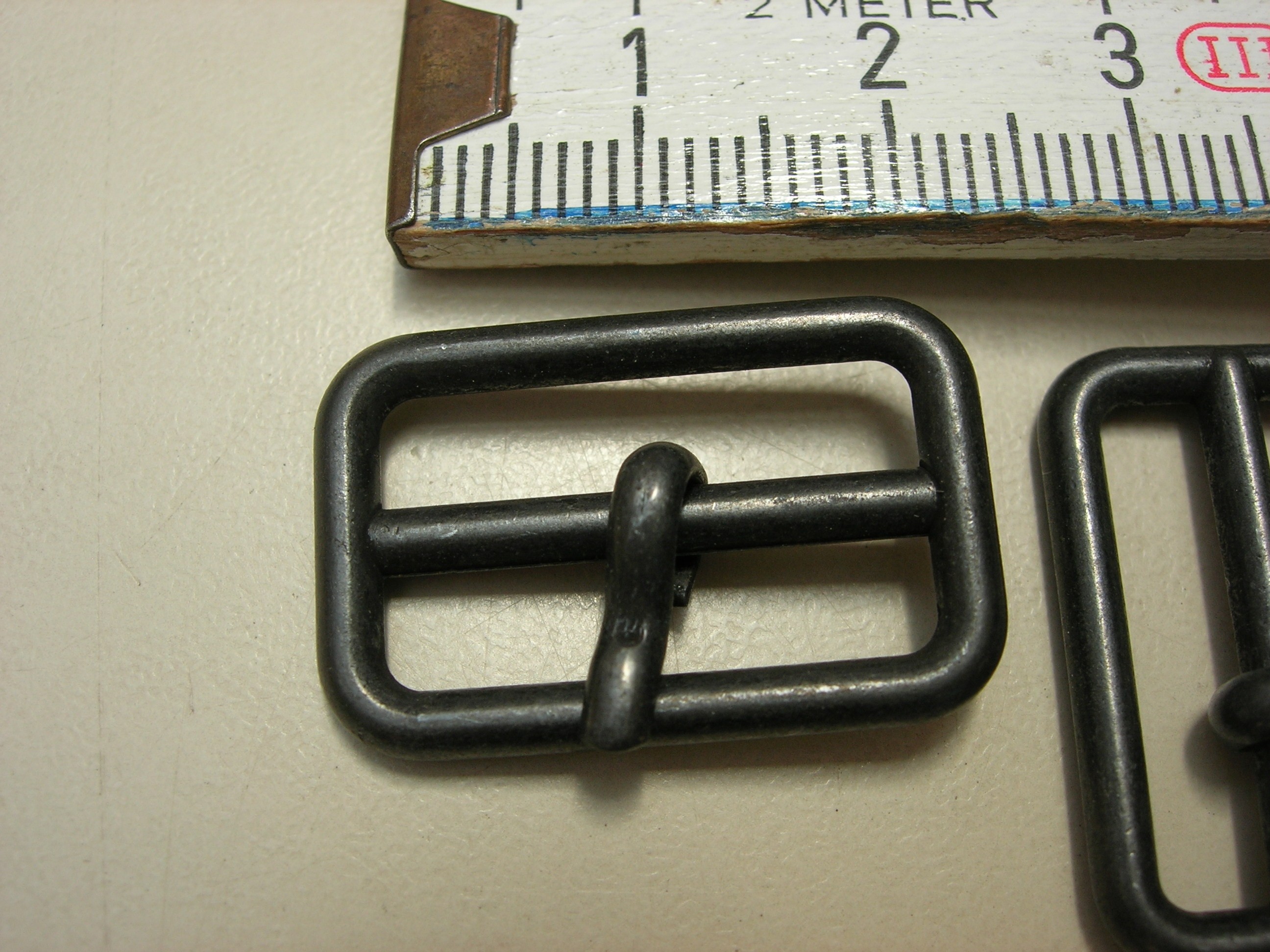 Doppelschnalle bronziert 2,0 cm (A19001)