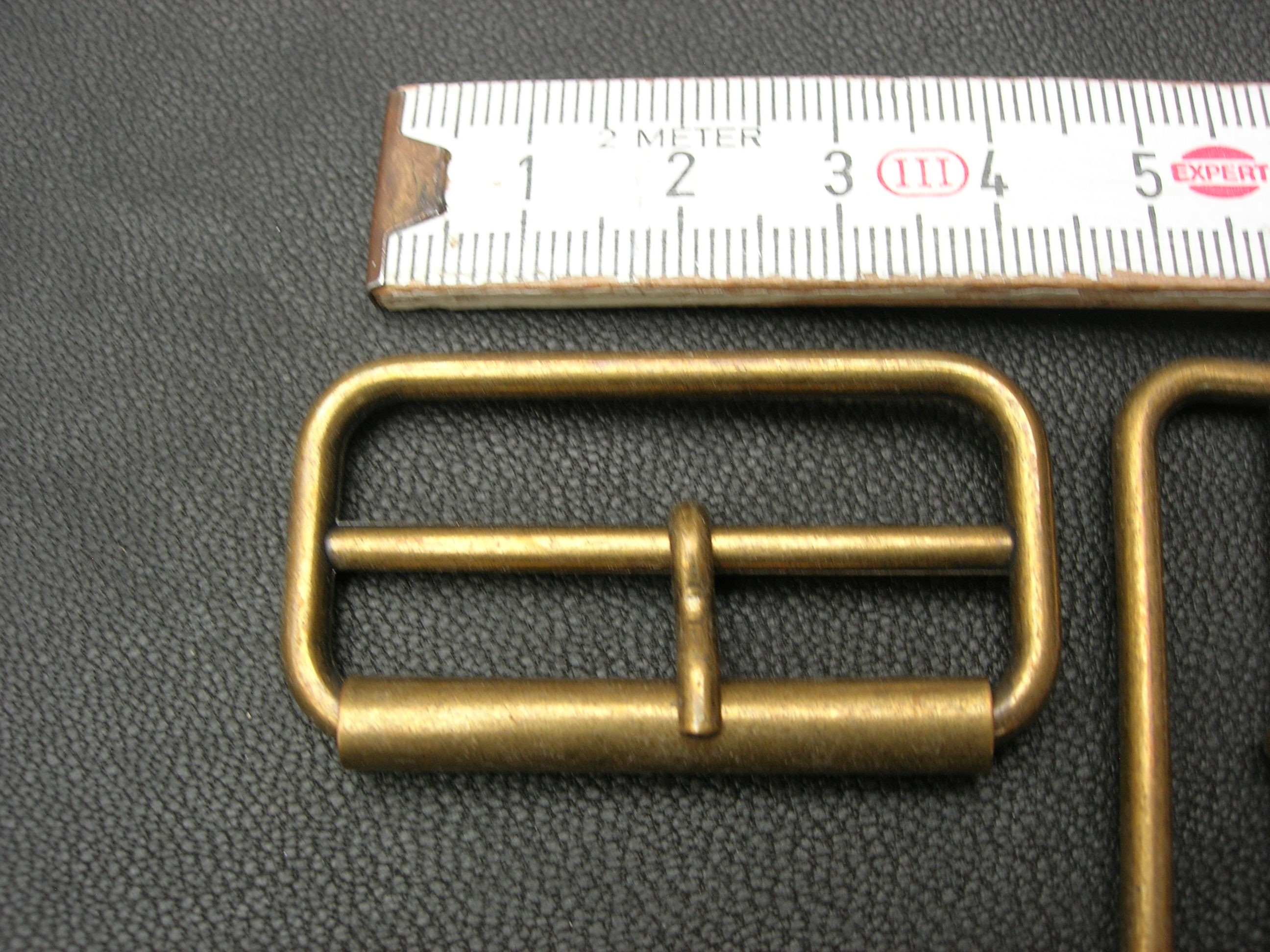 Doppelschnallen 4,0 cm altmessing (A1900SAM) 