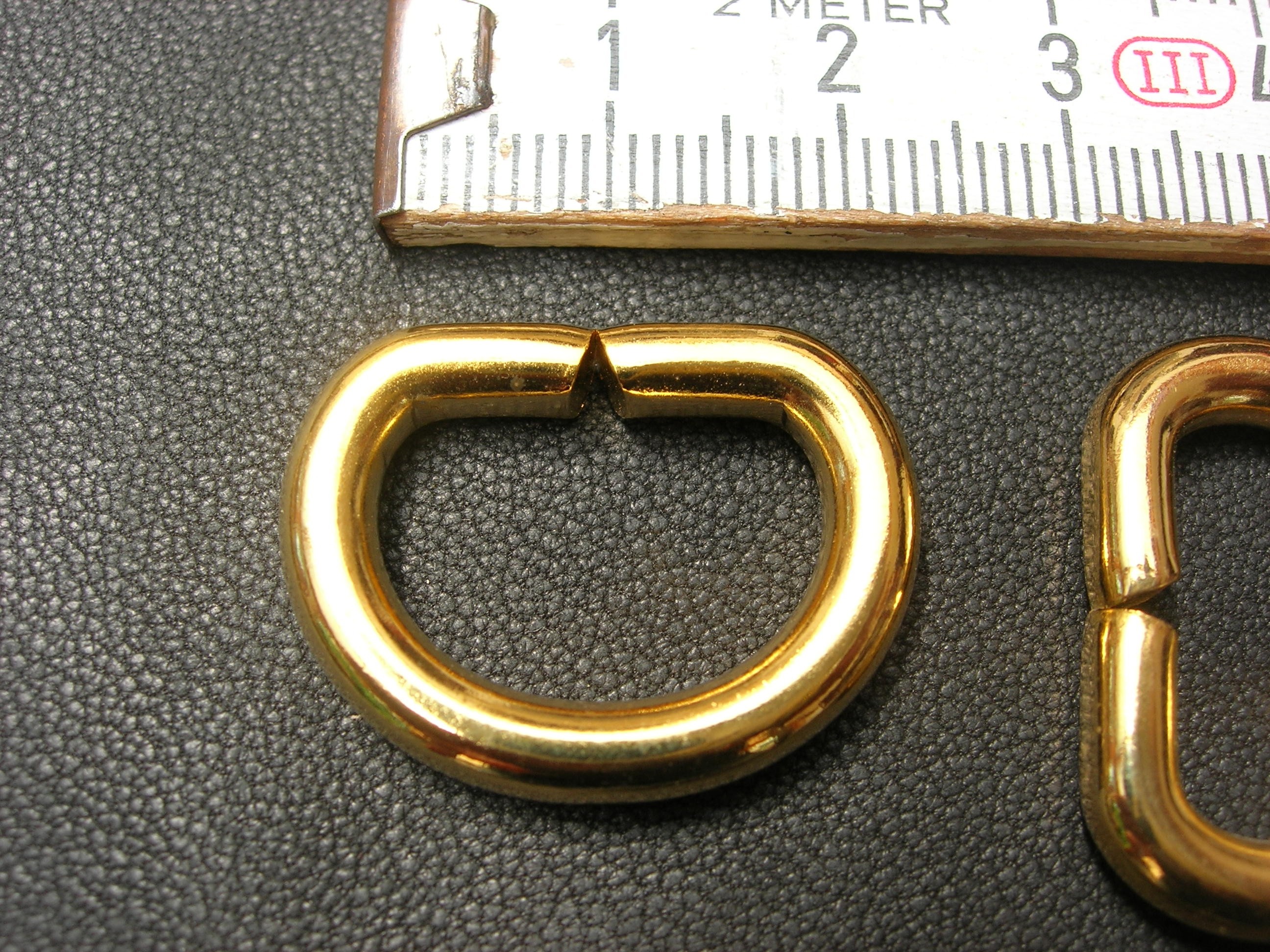 D-Ring 1,5 cm Schmuckgold (SU1313KD15)