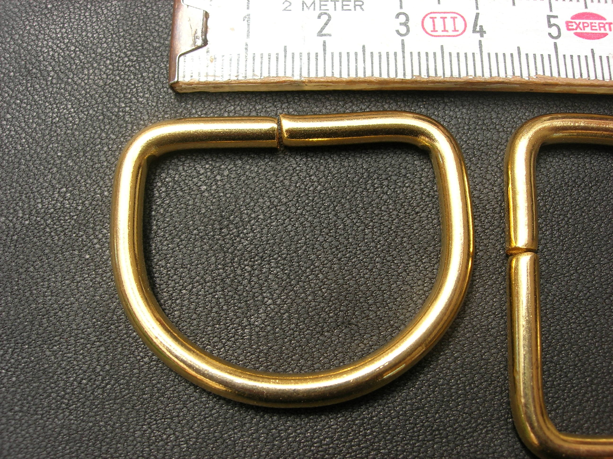 D-Ring 3,5 cm Schmuckgold (SU1313KD35) 