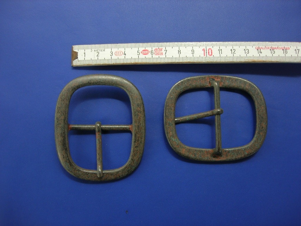 Doppelschnalle 4,5 cm altkupfer (BA12AKU) 