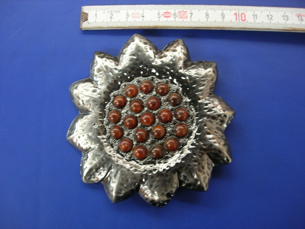 Koppelschnalle 4,0 cm bronziert (E19K36)