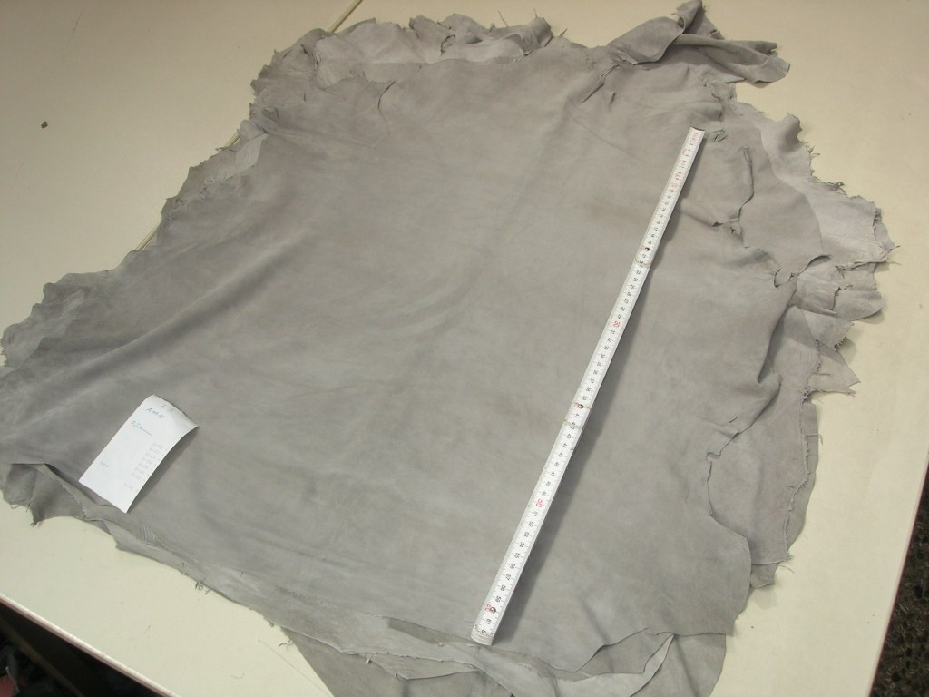 Ziegenvelour grau 0,5mm (A1915ZG) 