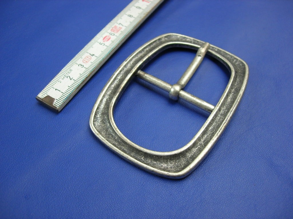 Doppelschnalle 4,5 cm altsilber (E19K172) 