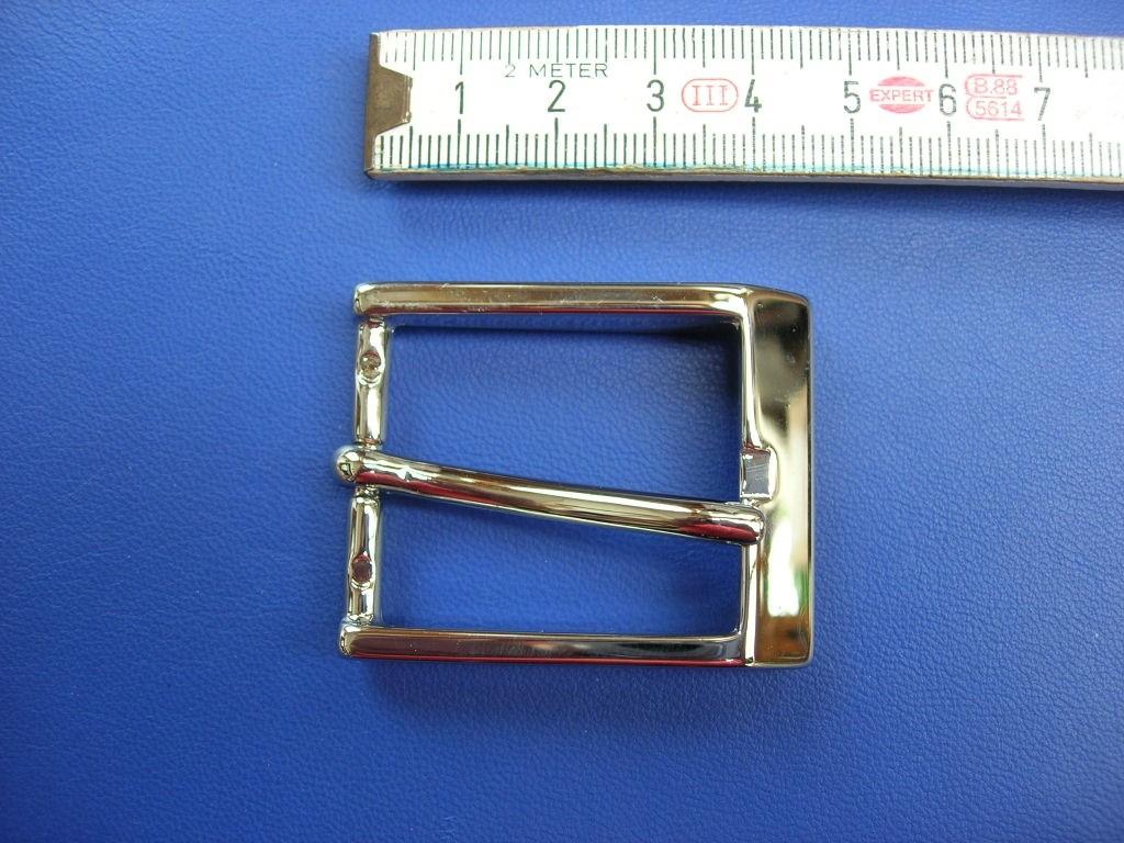 3 cm Messinghalbschnalle vernickelt (HS19290/30NI)