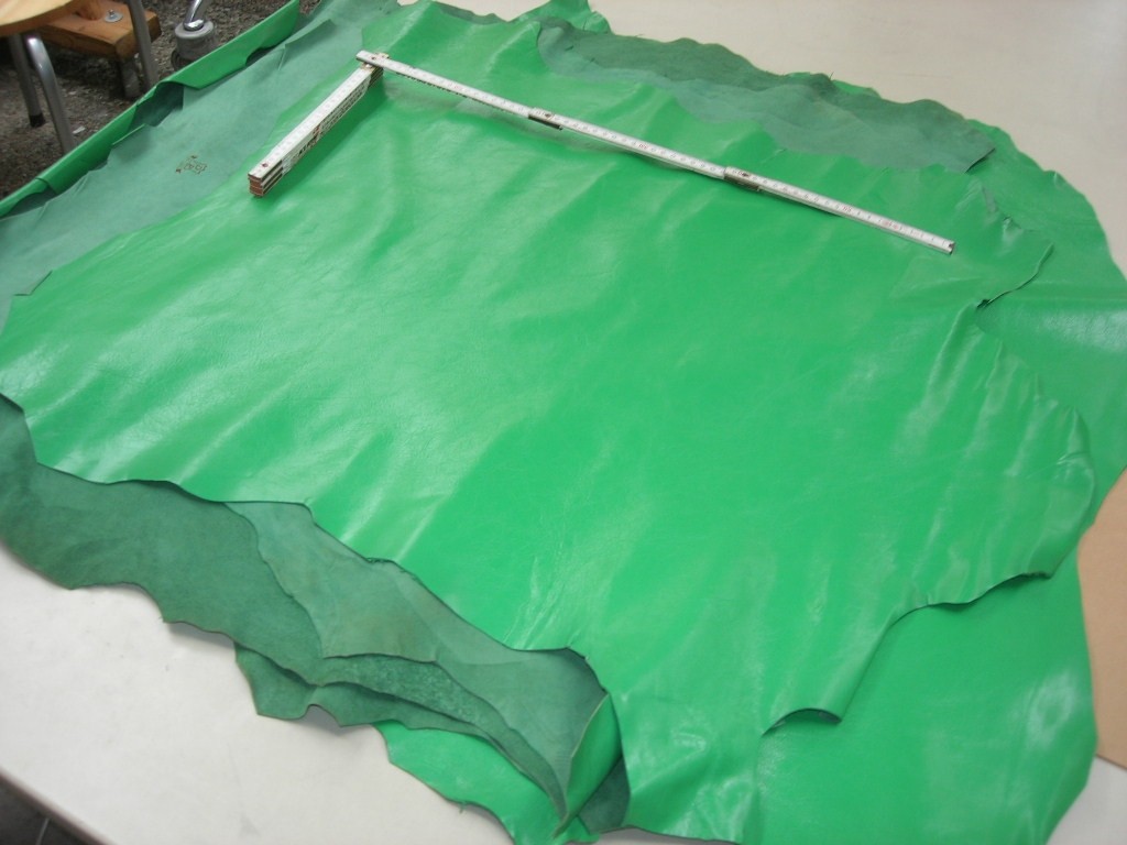 Ziegenleder knallgrün (O1813KZ5) 1,0 mm