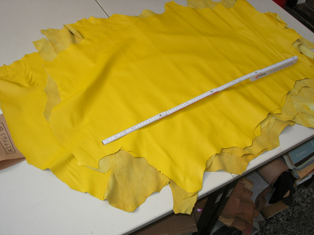 Lammnappa gelb 0,6mm (A21165G) 