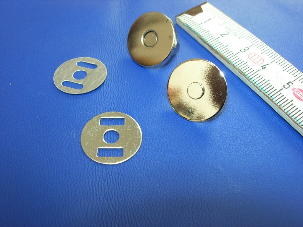 Magnetverschluss vernickelt groß (MVGNI) 1,7 cm
