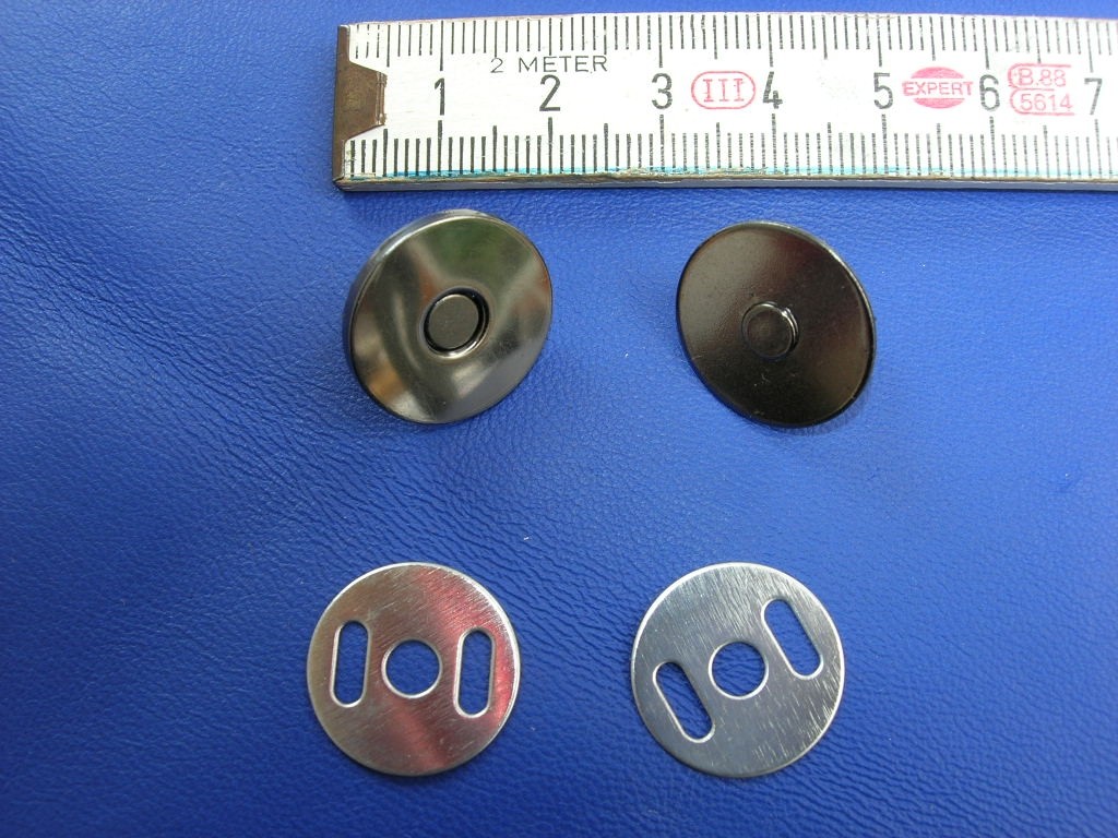 Magnetverschluss gun - bronziert groß (MVGGUN) 1,7 cm