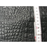 Lammnappa Krokoprägung schwarz 0,4-0,5 mm (T2015KS)