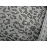 Ziegenleder leop.druck hellgrau 0,7-0,8mm (O2017L4) 