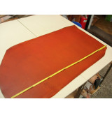 Wasserbüffelcroupon cognac 3,3-3,4 mm (EC2539CT). NEUE WARE