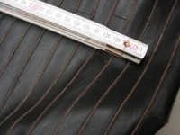 Aallederimitat dunkelbraun 0,6 mm (A1215K) 