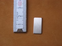 Magnetplättchen 1 x 2 cm (MPH1x2)