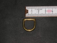 D-Ring 1,2 cm massiv messing (452B 1/2me)