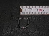 D-Ring 1,2 cm massiv messing vernickelt (452B 1/2ni)