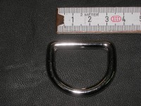 D-Ring 3,0 cm massiv messing vernickelt (452B1 1/8ni)