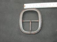 Doppelschnalle altkupfer 4,5 cm (BZ12AK)