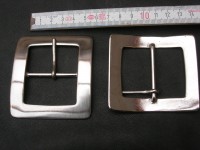 Doppelschnalle 4,0 cm (BZ13DN) nickelfrei.
