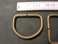 D-Ring 4,0 cm altmessing (BA09DRAM)
