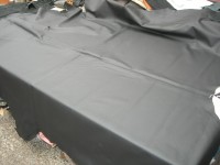 Autoleder schwarz glatt matt 1,3mm (F2115A)  Bestellware