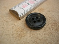 Knopf schwarz antik 1,8cm (A2400K8) 