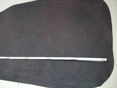 Wasserbüffelcroupon, matt-Pine (EC223775P) 3,5mm.  