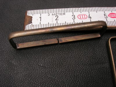 Schlaufen 5,0 cm altmessing (58/50)