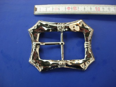 Doppelschnalle 4,0 cm mit Strass (E19K101) 
