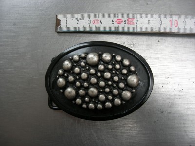 Koppelschnallen 4,0 cm bronziert (E19K115) 