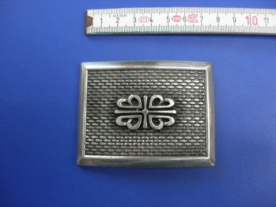 Koppelschnalle 5,0 cm altsilber (E19K141) Zur Zeit leider ausverkauft.