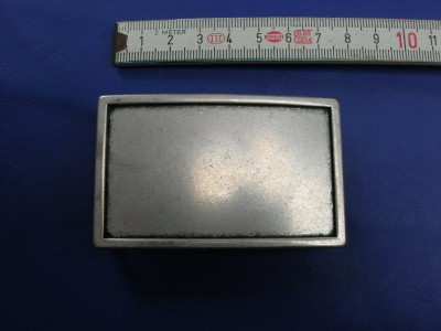 Koppelschnallen 4,0 cm altsilber (E19K198)   leider ausverkauft