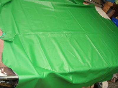 Möbelleder knallgrün 1,1 mm (E2217G)  Ausverkauft