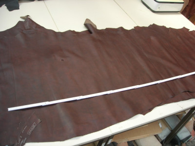 Rindlederhälften 1,0mm leicht antik (O1313DB) 
