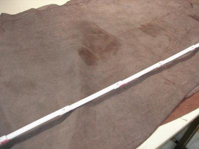 Rindlederhälften braun antik 1,1mm "Polierleder" (T1917P) 
