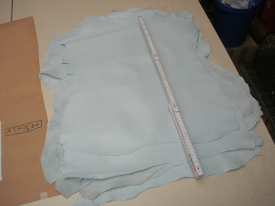 Ziegenleder hellblau 0,5mm (A2416B1) 