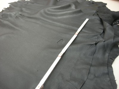 Hirschnappa schwarz 1,2 mm leicht gedeckt (ER1415SS) 